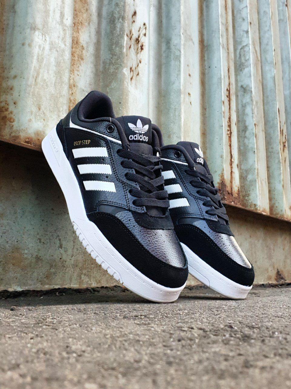 Adidas Drop Step White Black кроссовки и кеды высокое качество Размер 41 - фото 8 - id-p1747302210