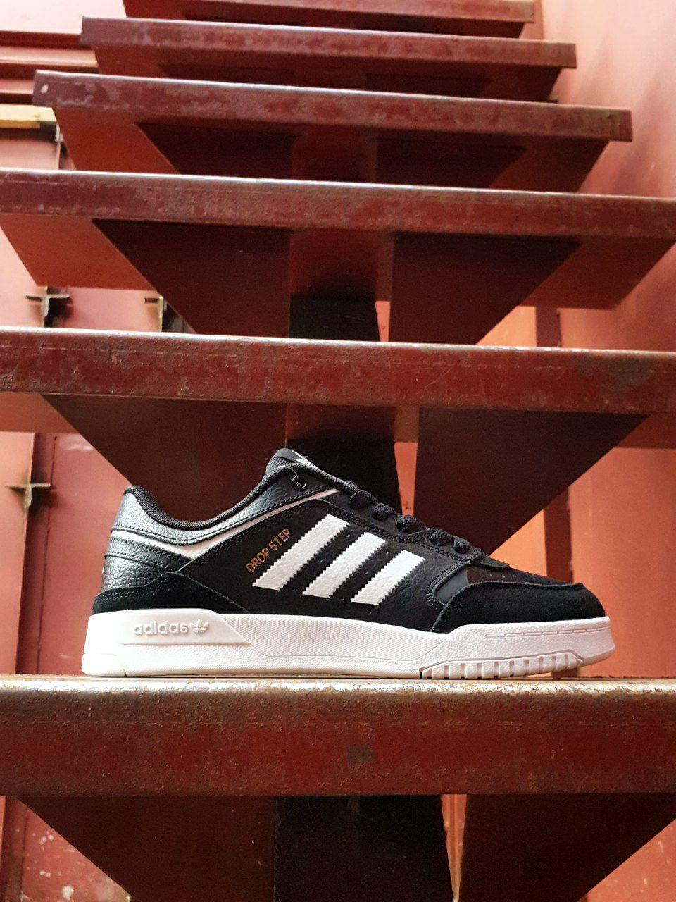 Adidas Drop Step White Black кроссовки и кеды высокое качество Размер 41 - фото 10 - id-p1747302210