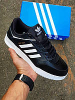 Adidas Drop Step White Black кроссовки и кеды высокое качество Размер 44