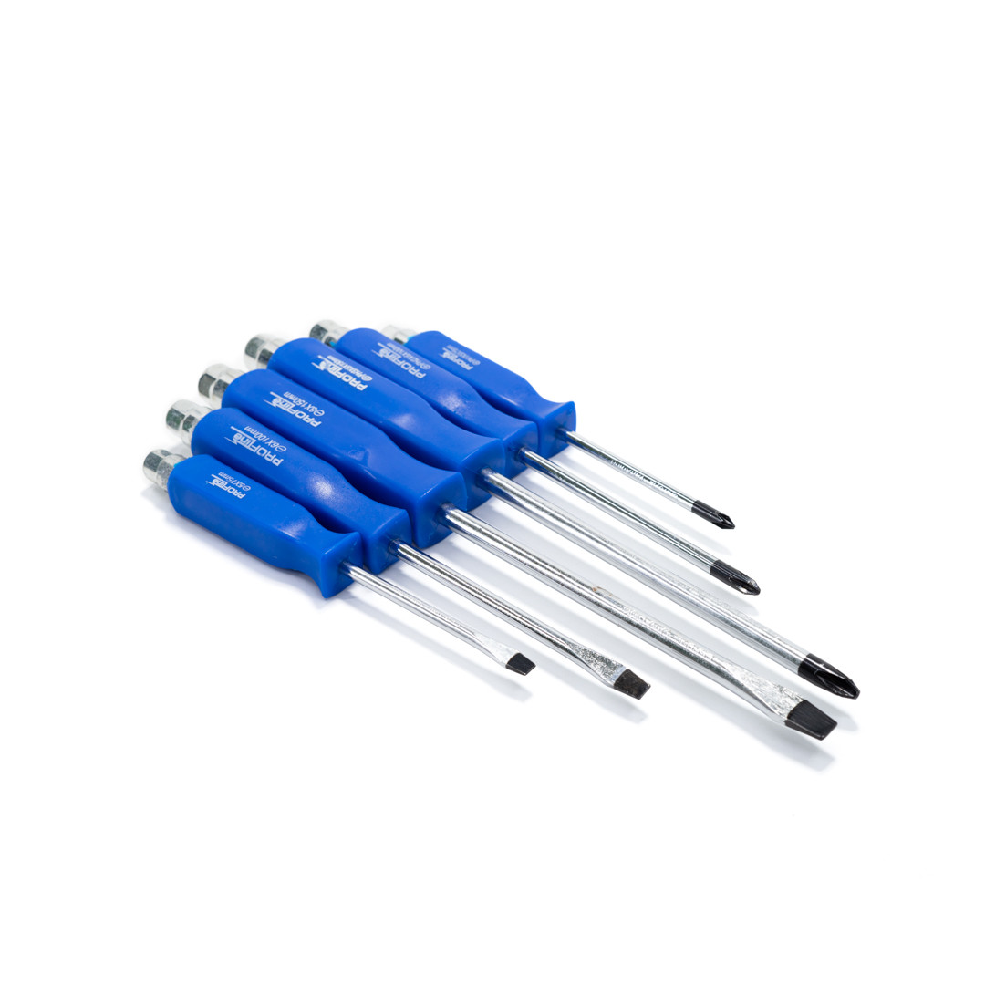 Набір ударних викруток ергономічних 6 шт Profline 63106