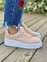 Nike Air Force 1 Sage Pink White 2 кроссовки и кеды высокое качество Размер 40