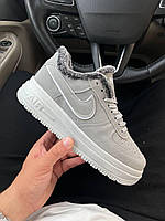 Nike Air Force 1 Grey Winter кроссовки и кеды высокое качество Размер 41