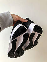 Nike Zoom Air Running Black White кроссовки и кеды высокое качество Размер 44