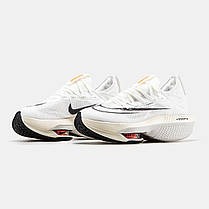 Кросівки Nike Air ZoomX Alphafly Next 2 White / Найк Аїр ЗумХ Альфафлай Некст 2 Білі, фото 4