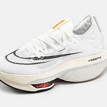 Кросівки Nike Air ZoomX Alphafly Next 2 White / Найк Аїр ЗумХ Альфафлай Некст 2 Білі, фото 5