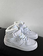 Nike Air Force High Winter White кроссовки и кеды высокое качество Размер 36