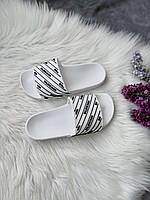 Balenciaga Slides Small Logo White кроссовки и кеды высокое качество Размер 36