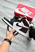 Nike Air Jordan 1 Retro High Brown кроссовки и кеды высокое качество Размер 36