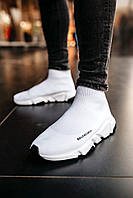 Balenciaga Speed Trainer White Black кроссовки и кеды высокое качество Размер 36