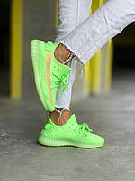 Adidas Yeezy boost 350 V2 Glow In The Dark кроссовки и кеды высокое качество Размер 37