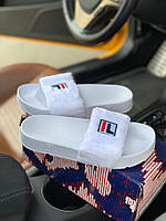 Fila Slippers Fur White кроссовки и кеды высокое качество Размер 39