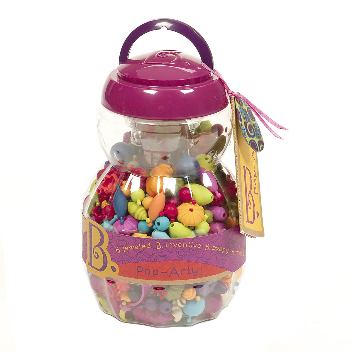 Набір для виготовлення прикрас - ПОП-АРТ (500 деталей, у банці)