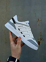 Adidas Drop Step White Gray Black кроссовки и кеды высокое качество Размер 36