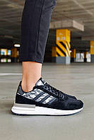 Adidas ZX 500 RM Black Como кроссовки и кеды высокое качество Размер 36