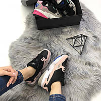 Adidas Falcon Pink Black White кроссовки и кеды высокое качество Размер 37