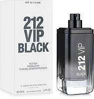 Мужские духи Carolina Herrera 212 VIP Black Tester (Каролина Эррера 212 Вип Блэк) 100 ml/мл Тестер