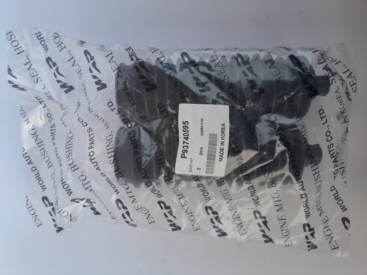 Пильовик рульової рейки Aveo 1,6/Lac/Tac/Nex/Esp/Leg оригінал (пластик) 93740595