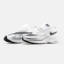 Чоловічі Кросівки Nike Air ZoomX Vaporfly Next 2 White / Найк Аїр Зум Вапорфлай Некст 2 Білі з Чорним, фото 4
