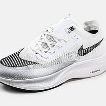 Чоловічі Кросівки Nike Air ZoomX Vaporfly Next 2 White / Найк Аїр Зум Вапорфлай Некст 2 Білі з Чорним, фото 5
