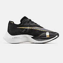 Чоловічі Кросівки Nike Air ZoomX Vaporfly Next 2 Black / Найк Аїр Зум Вапорфлай Некст 2 Чорні із Золотистим, фото 3