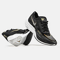 Чоловічі Кросівки Nike Air ZoomX Vaporfly Next 2 Black / Найк Аїр Зум Вапорфлай Некст 2 Чорні із Золотистим, фото 6