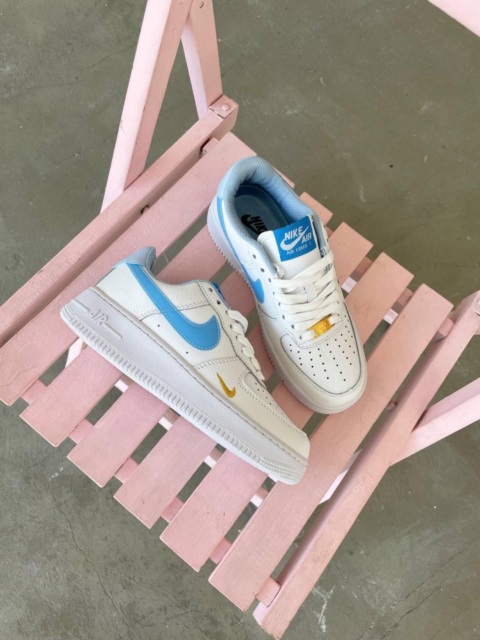 Nike Air Force 1 Mini Swoosh Blue