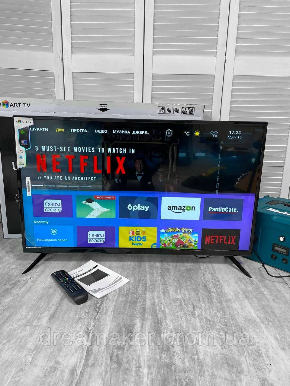 Смарт ТВ Телевизор 40 Дюймов RU42S00 LED DVB T2 220v HDMI Smart TV ...