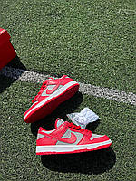 Nike SB Dunk Retro Medium Grey Red кроссовки и кеды высокое качество Размер 36