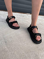 Dior Sandals Black кроссовки и кеды высокое качество Размер 36