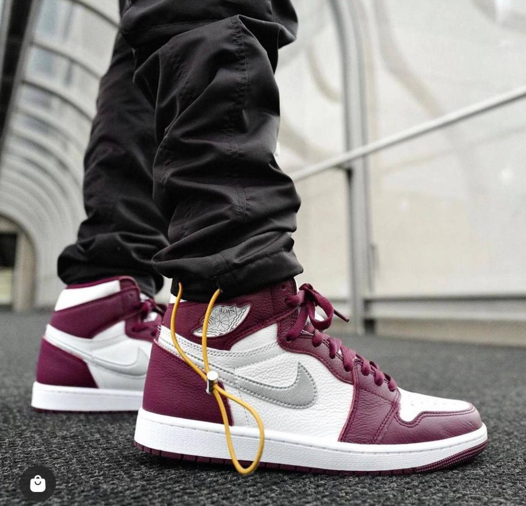 Nike air force 1 bordeaux jordan hot sale