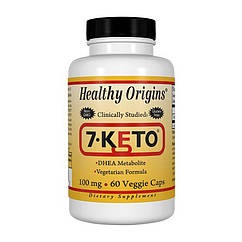 7 кето Healthy Origins 7-KETO DHEA 100 mg 60 капсул
