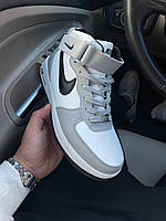 Nike Air Force 1 High Grey кроссовки и кеды высокое качество Размер 36