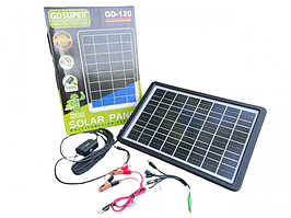 Сонячна панель GDSuper GD-120 монокристалічна панель 15 Вт