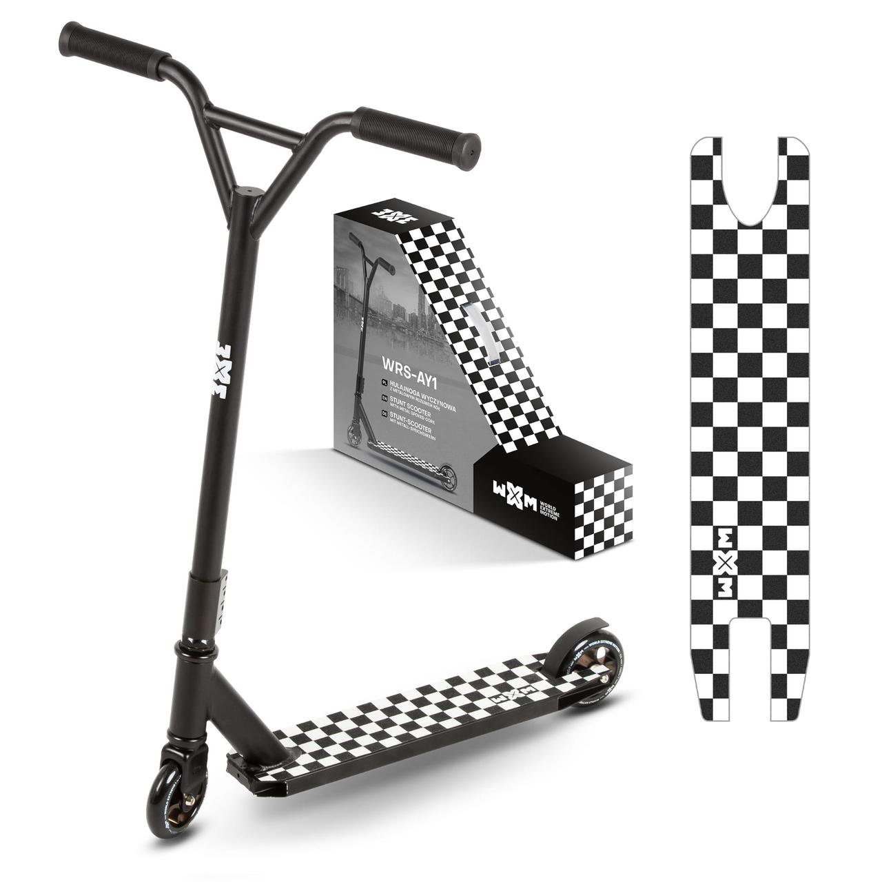 Трюковий самокат для дітей і дорослих маневрений професійний Kidwell WXM WRS-AY1 / Самокати для трюків, фото 1