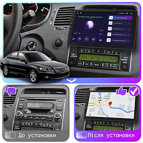 Магнітола Lesko Hyundai Grandeur IV Рестайлінг 2009-2011г 9" IPS 4/64Gb CarPlay 4G Wi-Fi GPS Prime Грандер, фото 4