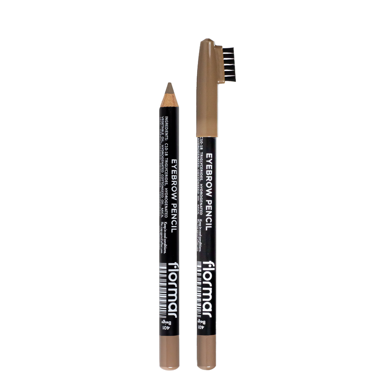 Карандаш для бровей Flormar Eyebrow Pencil № 401 Светло-коричневый - фото 1 - id-p1600659717