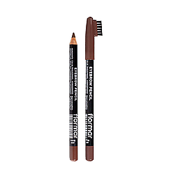 Олівець для брів Flormar Eyebrow Pencil № 402 Коричневий