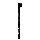 Олівець для брів Flormar Eyebrow Pencil № 404 Чорний, фото 3