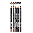 Олівець для брів Flormar Eyebrow Pencil № 404 Чорний, фото 2