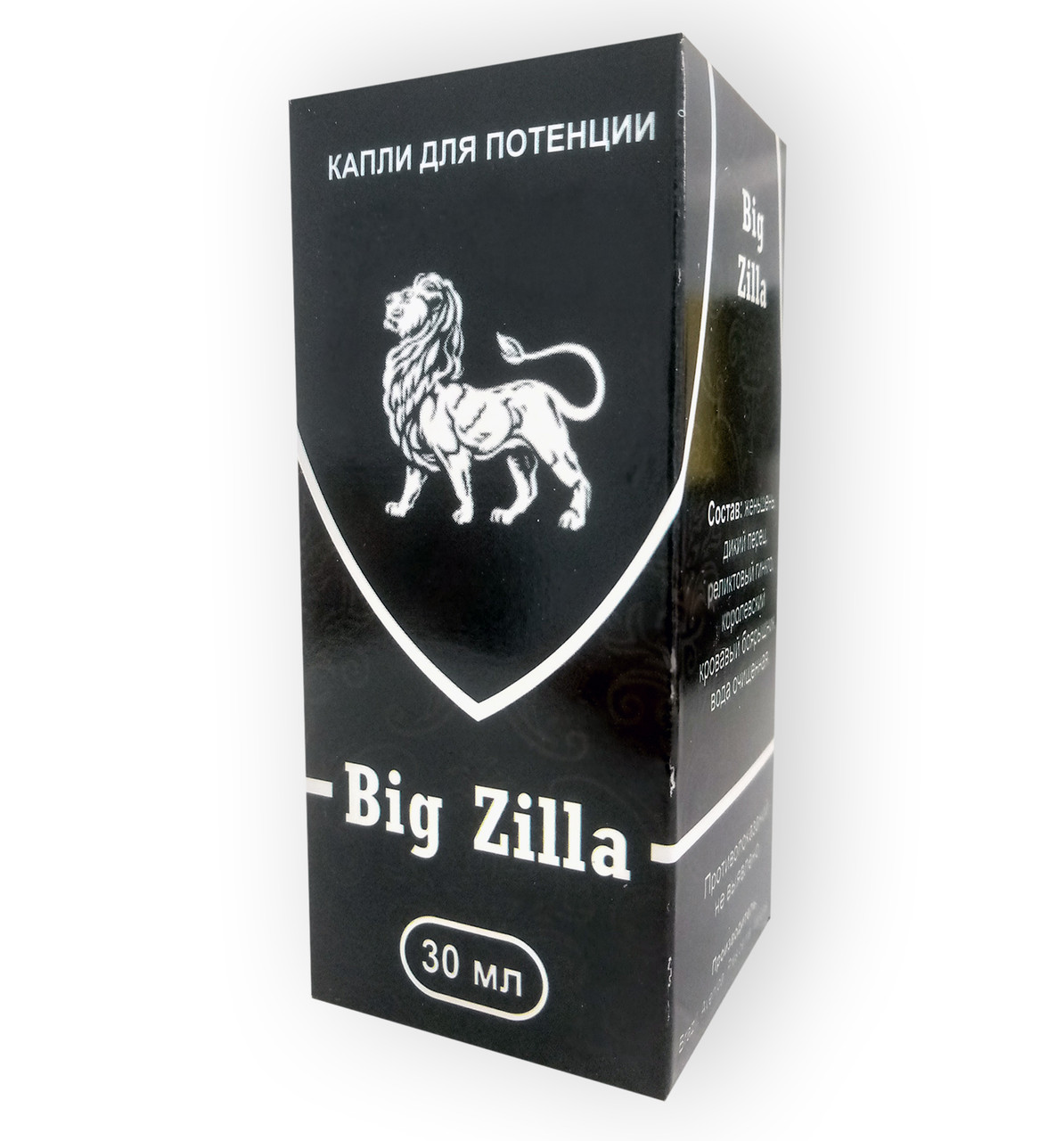 Big Zilla — Краплі для потенції 30 мл
