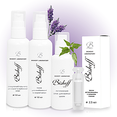 Базовий догляд для жирної шкіри на 1 місяць Bishoff