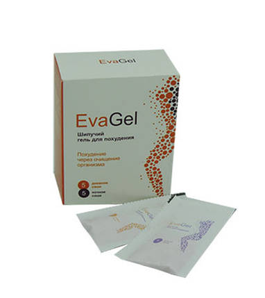 Eva Gel — Шипучий гель для схуднення — день/ніч (Ева Гель) 10 шт., фото 1