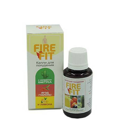 FIRE FIT — Краплі для схуднення (Фаєр Фіт) 30 мл, фото 1