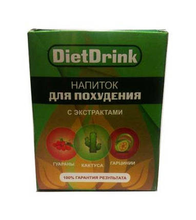 DietDrink — Напій для схуднення (Дієт Дрінк) 10 саше по 5 грамів, фото 1