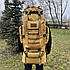 Рюкзак військовий тактичний туристичний 100 літрів армійський рюкзак койот, фото 2