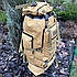 Рюкзак військовий тактичний туристичний 100 літрів армійський рюкзак койот, фото 5