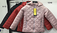 Куртки детские для девочек Nature, 6-12 лет.оптом RSG-7406