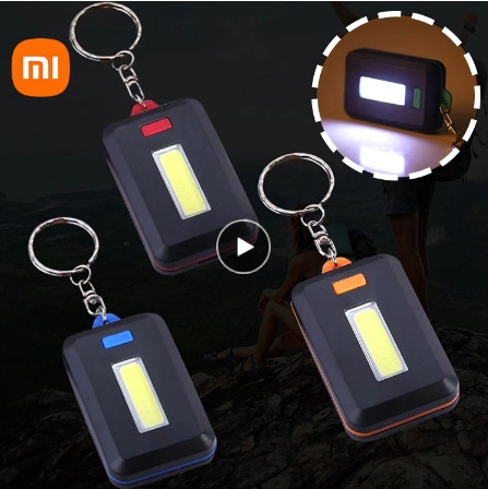 XIAOMI портативний ліхтарик LED аварійний потужний COB брелок