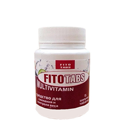 Fito Tabs Multivitamin — шипучі таблетки для зниження й контролю ваги (Фіто-бупс)