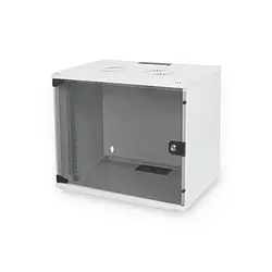 Серверна шафа Digitus DN-1907U-S-1 Gray 540x400, склянні двері, 60kg max